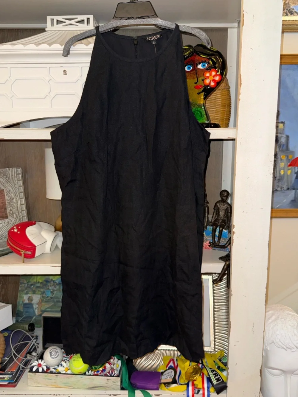 j crew black linen dress J. | Dresses | Crew 3x Sleeveless Shift Nwt cocktail-floral-dresses Grey Dress Pants with Color:Suge